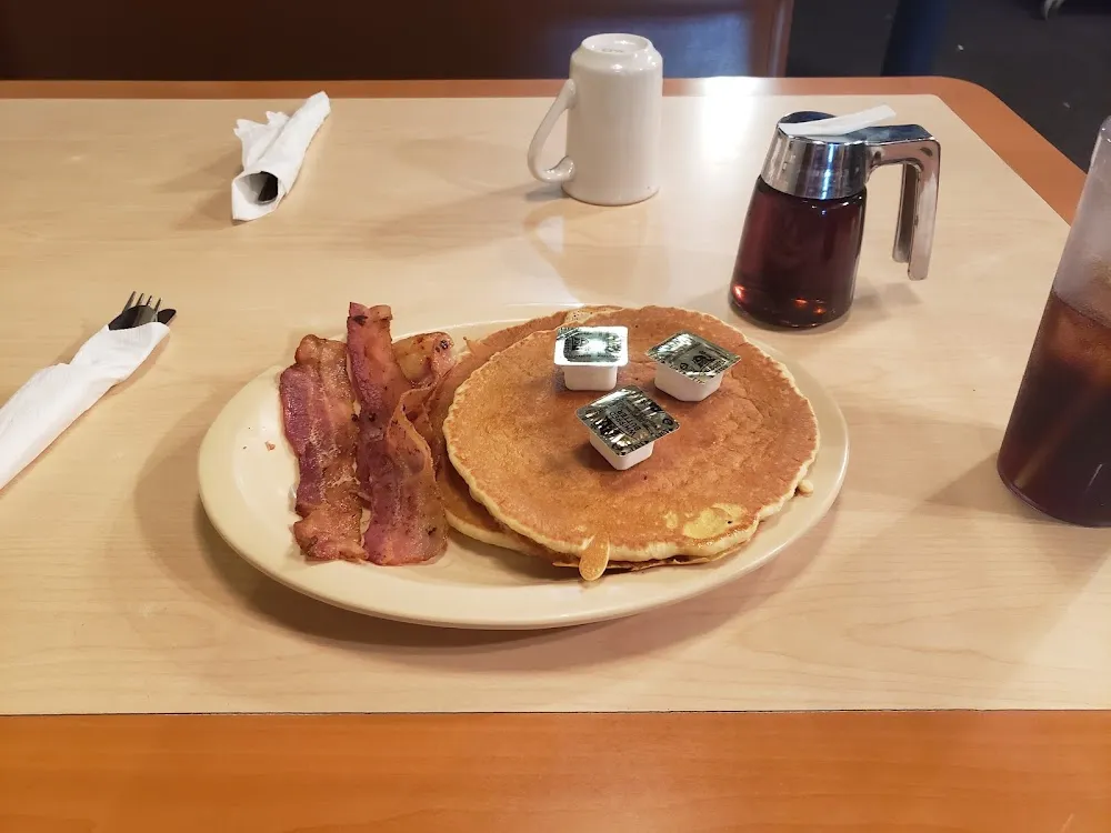 Two Pancakes and a Side of Bacon